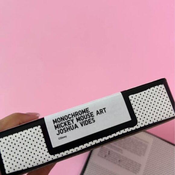 NIB Uniqlo UT x Joshua Vides Mickey Mouse Disney Monochrome Small Plate Set of 2 - Picture 2 of 5